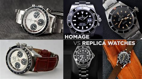 homage watch vs replica|are homage watches legitimate.